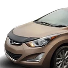 Hyundai Elantra 2011-2016 Focus Auto Gloss Black Formfit Hood Protector New. Price: $100.00.