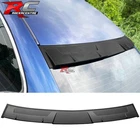 Fits 14-24 Infiniti Q50 Style Rear Window Visor Roof Spoiler Wing Matte Black New. Price: $42.99.