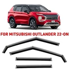 Rain Guards Vent Visors Shade For 2022-2026 Mitsubishi Outlander New. Price: $62.99.