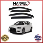 Side Window Sun Vent Visor Rain Guards For Mitsubishi 2008-2017 Lancer Evo New. Price: $31.90.