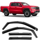 Sun Rain Visors Wind Guards For 2022-2026 Nissan Frontier Crew Cab New. Price: $59.99.