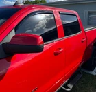Avs 194536 Inchannel Mount Rain Guards For 2014-2018 Silverado Full Crew Cab New. Price: $79.99.