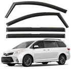 Sun Rain Visors Wind Guards For 2011-2020 Toyota Sienna New. Price: $59.99.
