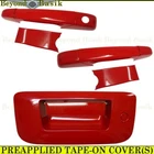 2007-2013 Chevy Silverado 1500 Door Handles+tailgate Cover WA9260 Victory Red New. Price: $67.13.