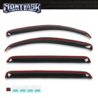 Side Window Deflectors Rain Guards Fit For 2007-2021 Toyota Tundra Crewmax New. Price: $42.50.