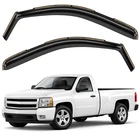 Sun Rain Visors Wind Guards For 2007-2013 Chevy Silverado Regular Cab New. Price: $44.99.