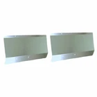 Trux TP-1201 Fender Shields Blank Stainless Steel Fits Peterbilt 379 New. Price: $100.00.