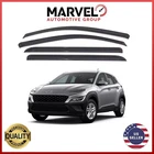 For Hyundai Kona 2018-2023 Black Window Vent Visor Rain Guards Deflectors New. Price: $31.90.