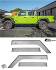 Eos Visors For 20-UP Jeep Gladiator Tape-on Side Window Vent Shade Rain Guards New. Price: $29.99.