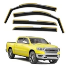 In-channel Window Rain Guards 2019-2026 Dodge Ram 1500 Crew Cab New Body Style. Price: $74.27.