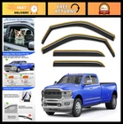 Rain Guards For Truck Dodge Ram 2500 3500 2019-2026 Crew Cab Durable Window De New. Price: $71.99.
