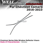 Wellvisors Window For Chevrolet Camaro 16-25 Premium Deflector Guard New. Price: $101.99.