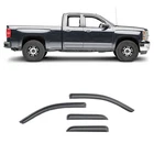 Black Horse Off Road Tape On Rain Guards Fit 19-24 Sierra 1500 Ext. Smoke 140442 New. Price: $58.62.