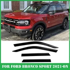 Tinted Window Visors Deflectors Rain Guards Ford Bronco Sport 2021-2026 New. Price: $55.48.