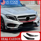 Real Carbon Fiber Front Bumper Vent Fins For Mercedes Benz X156 GLA45 2014-2018 New. Price: $104.49.