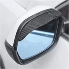 2PCS Smoke Visor Guards For Side Mirrors - Waterproof Carbon Fiber Black New. Price: $14.53.