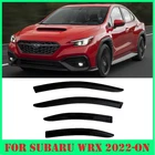 Smoke Tinted Window Visors Deflectors Rain Guards For Subaru Wrx 2022 - 2026 New. Price: $54.11.