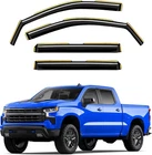 In-channel Window 2019-2025 Chevy Silverado/gmc Sierra 1500 Crew Cab, Black New. Price: $83.98.