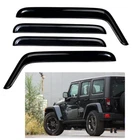 Oem Jeep Wrangler Jk Unlimited 2007-2018 Window Visor Sun Rain Guards Deflector New. Price: $27.99.