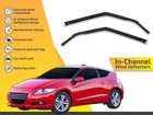 Wind Deflectors Channel For Honda Cr-z 2011-2016 2-PCS Sun Visors Rain Guard New. Price: $107.75.