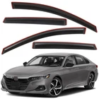 In-channel Window Visors Rain Guard Vent Shade For 2018-2022 Honda Accord Sedan New. Price: $42.92.