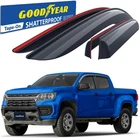 Sun Rain Visors Wind Guards For 15-22 Chevy Colorado Crew Cab Shatterproof New. Price: $99.99.