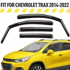 Side Window Deflectors Rain Guards For 2014-2022 Chevrolet (chevy) Trax New. Price: $58.40.