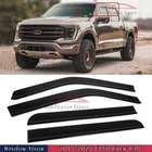 2015-2025 Ford F150 Crew Cab Smoke Tinted Window Visor Rain Guard Deflector New. Price: $34.99.