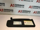 Genuine 11-16 Vw Beetle Passenger Front Sun Visor Black 5C5857551 Used. Price: $51.97.