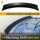 Rear Spoiler Wing Ducktail Fits 24-25 2024-2025 Ford Mustang S650 New. Price: $289.99.