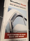 Weathertech Side Window Deflectors Ford F-150 / Super Duty Crew Cab New. Price: $26.01.