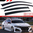 For 2018-2022 Honda Accord Clip-on Chrome Trim Window Visor Rain Guard Deflector New. Price: $35.99.