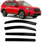 20192026 Subaru Ascent Tapeon Side Window Visors Smoke Tinted Rain Guards New. Price: $70.91.