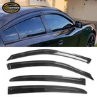 Fits 11-23 Dodge Charger Window Visors Rain Sun Guard Vent 4PC Set New. Price: $26.98.