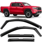 Sun Rain Visors Wind Guards For 2022-2026 Nissan Frontier Crew Cab New. Price: $59.99.