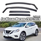 In-channel For Nissan Murano 2015-2024 Rain Guards Vent Deflectors Window Visors New. Price: $47.11.