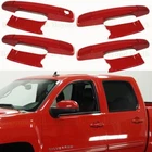 2007-2013 Chevy Silverado Gmc Sierra Door Handle Covers+bowls WA9260 Victory Red New. Price: $52.81.