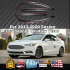 In-channel Window Visor Sun Rain Guard Shade Deflector Fits Ford Fusion 2013-20 New. Price: $59.59.