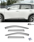 Eos Visors For 21-UP Nissan Rogue Jdm Tape-on Side Window Deflector Rain Guards New. Price: $19.99.