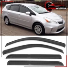 Fits 12-18 Toyota Prius Tape On Side Window Visors Deflector Rain Guard 4PCS New. Price: $27.66.
