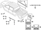 Genuine Ford Stone Deflector NL3Z-99292A23-AA New. Price: $28.29.