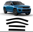 2022-2025 Tinted Tape-on Side Window Visor Deflectors Jeep Grand Cherokee Laredo New. Price: $25.00.