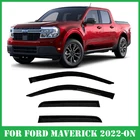 Smoke Tinted Window Visors Deflectors Rain Guards Ford Maverick 2022-2026 New. Price: $55.40.