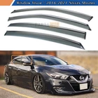 For 2016-2023 Nissan Maxima Chrome Trim Smoke Tinted Window Visors Rain Guards New. Price: $39.99.