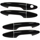 For 2012-2016 2017 Hyundai Accent Gloss Black Door Handle Covers W/o Smart Key New. Price: $22.94.
