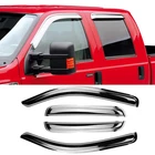 Deebior Chrome Side Window Visor Vent Deflector Fit 2001-2003 Ford New. Price: $113.73.