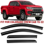 Side Window Deflectors Rain Guards For 15-22 Chevy Colorado Crew Cab New. Price: $59.39.