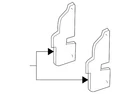 Genuine Ford Radiator Support Baffle 1L5Z-8311-AA New. Price: $9.90.