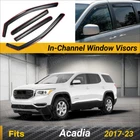 Fit Gmc Acadia 17-23 In-channel Window Visor Rain Sun Shade Guard Deflector New. Price: $59.99.