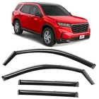 In-channel Extra Durable Rain Guards For Honda Pilot 2023 23-26 New. Price: $93.58.